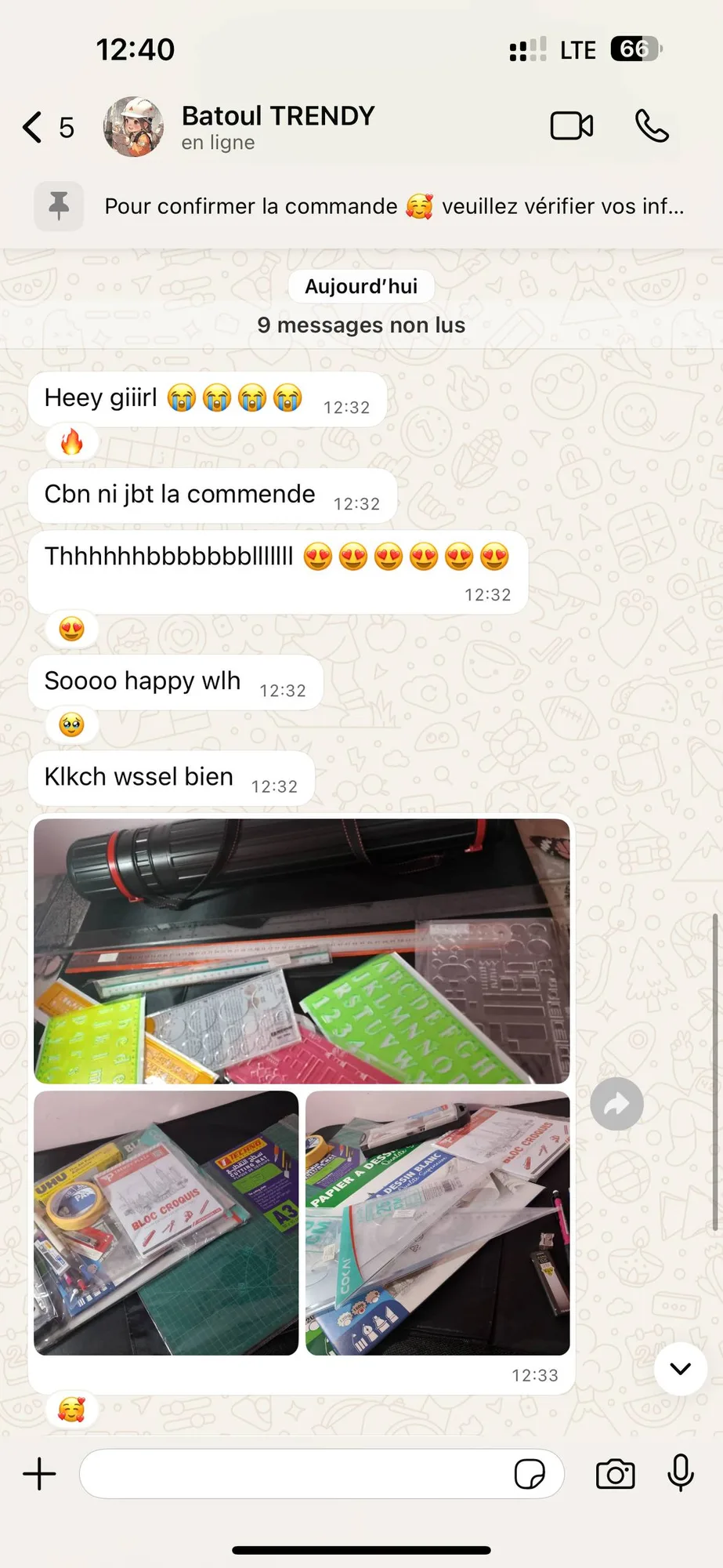 Student testimonial review screenshot