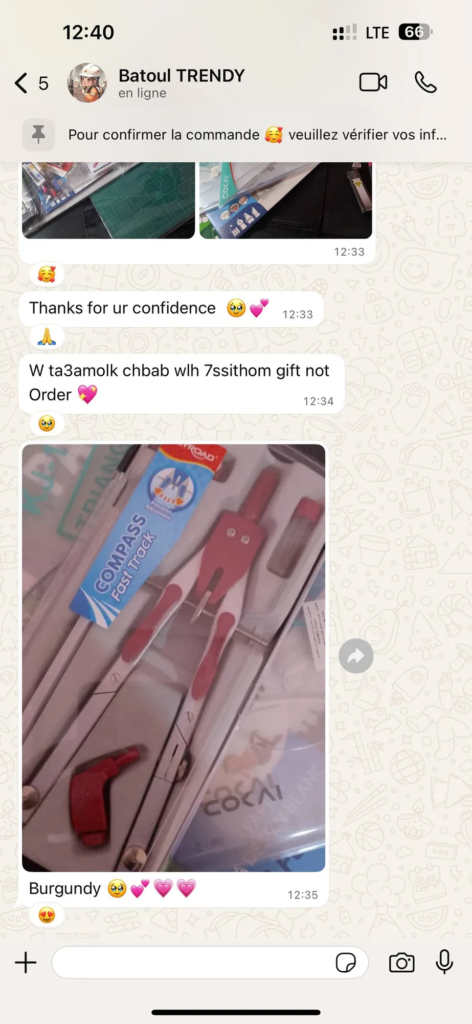 Student testimonial review screenshot